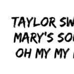 taylor swift mary's song lyrics