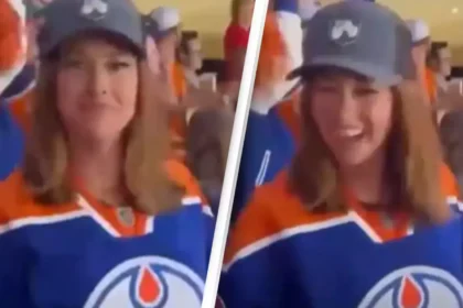 oilers fan flash not censored